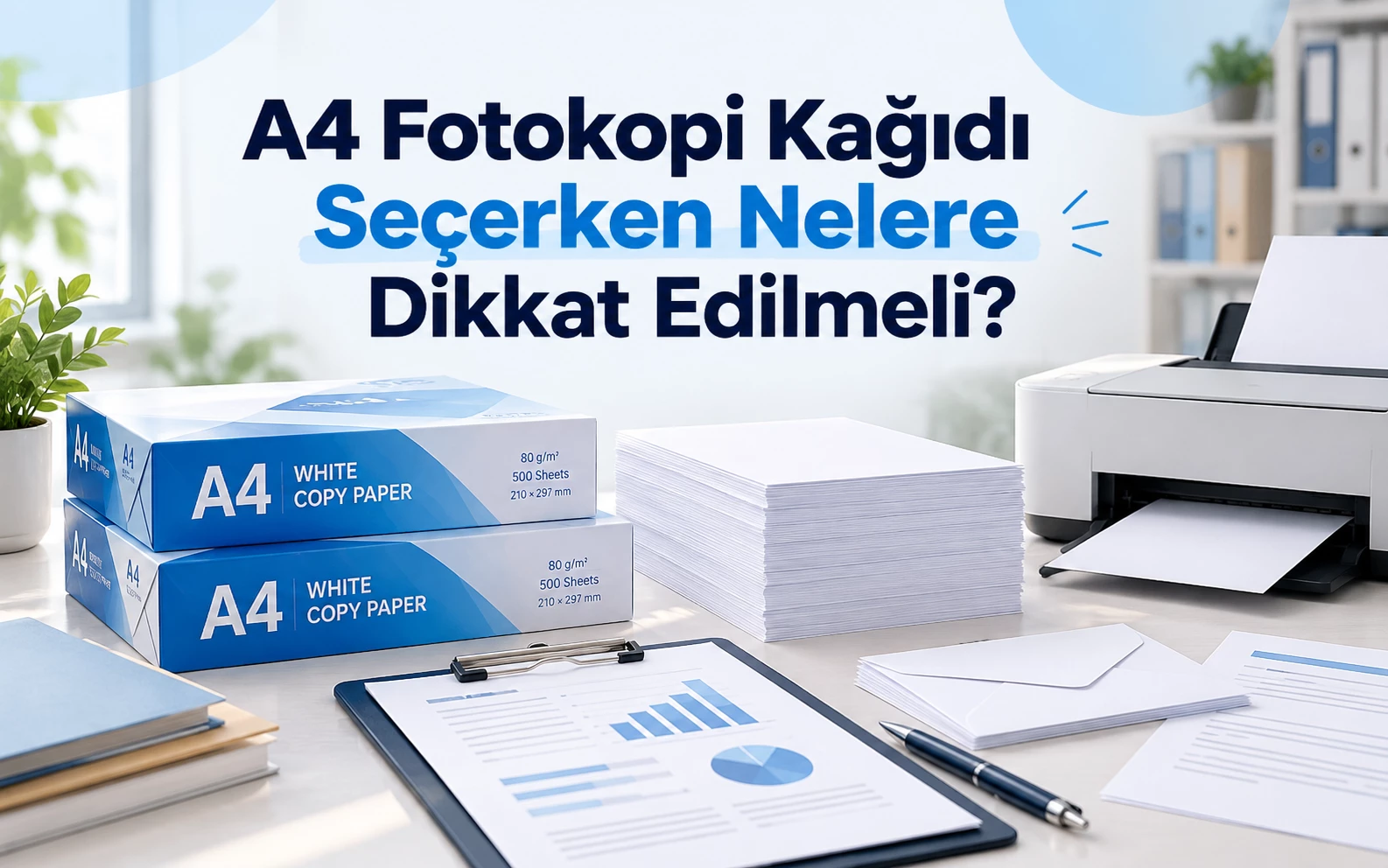 A4 Fotokopi Kağıdı Seçerken Nelere Dikkat Edilmeli?