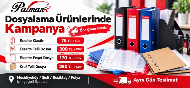 Dosyalama Ürünlerinde Kampanya